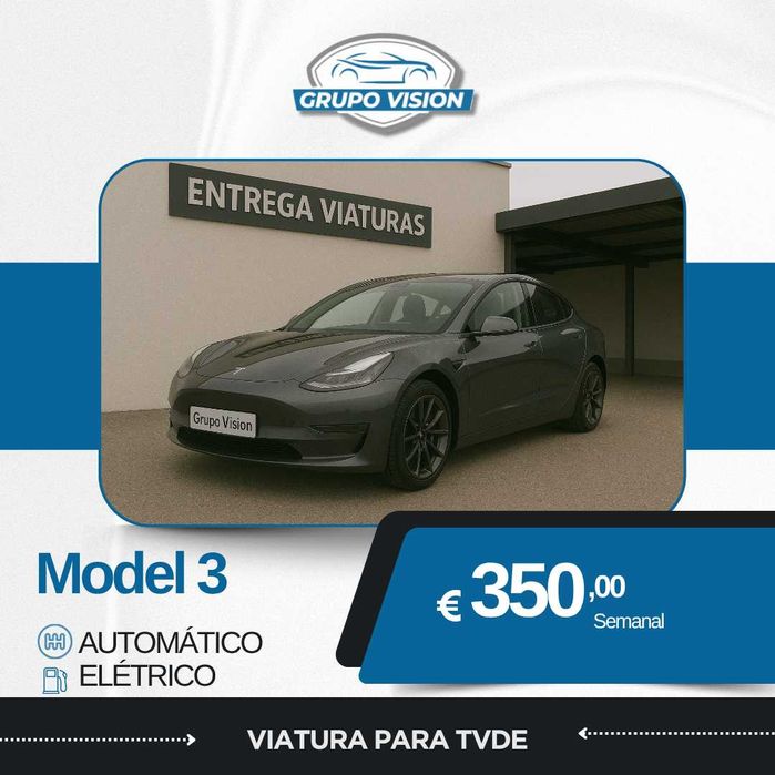 Aluguer de VIATURAS TVDE a partir de 185€ semanais