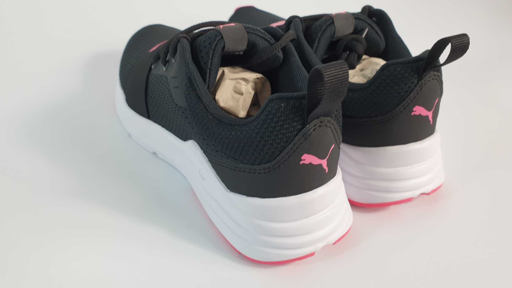 Puma buty sportowe tworzywo sztuczne czarny rozmiar 38