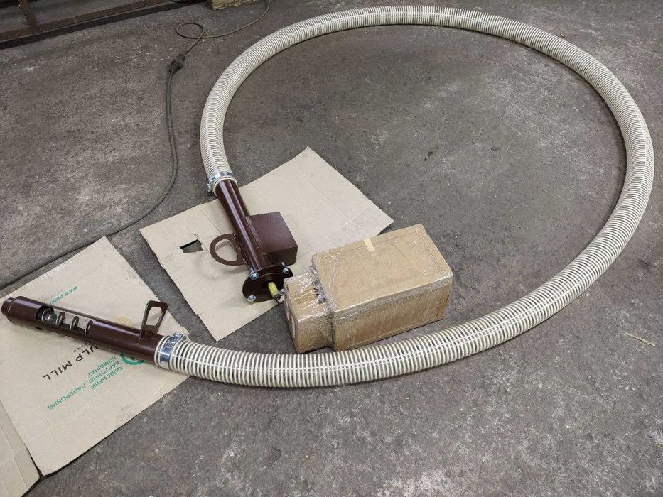 Гнучкий шнек, конвеєр, шнек, спіраль, гибкий шнек, зернопогрузчик,гофр