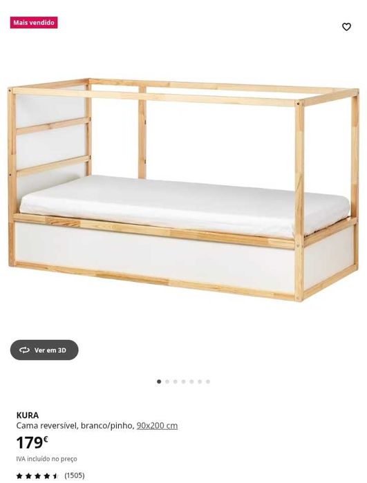 Vendo Cama Kura IKEA