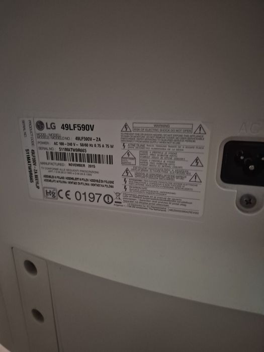 Telewizor  LG 49 cali SMART