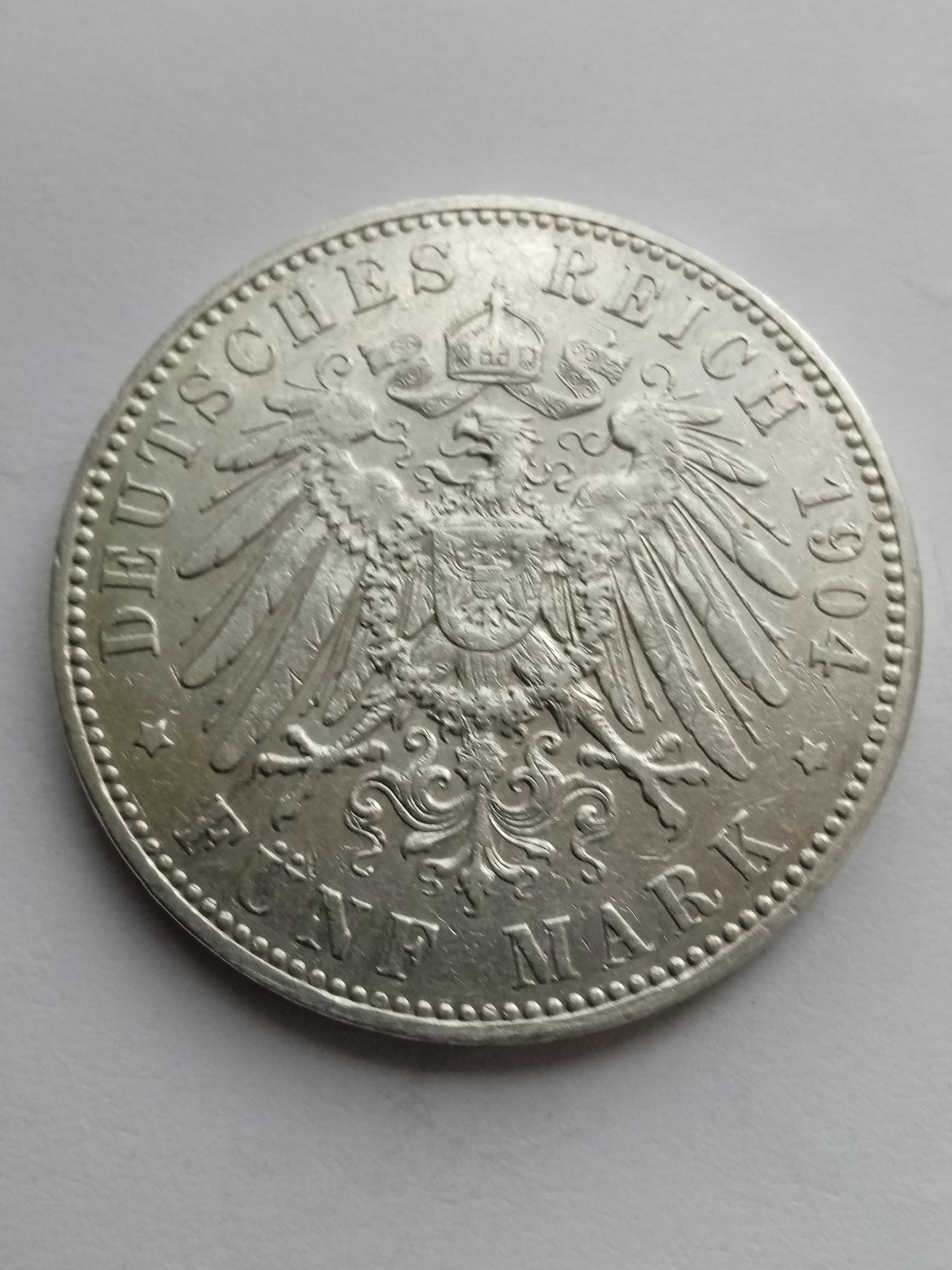 Срібна монета ГерманіЇ.