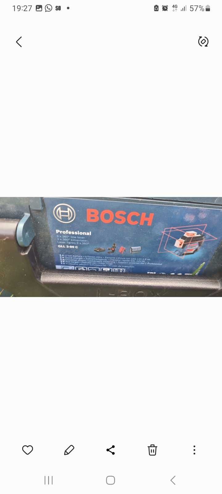 Laser bosch gll 3-80C