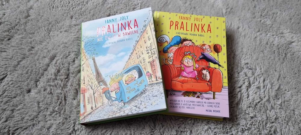 Fanny Joly 2 książki przygód z serii Pralinka nowe!
