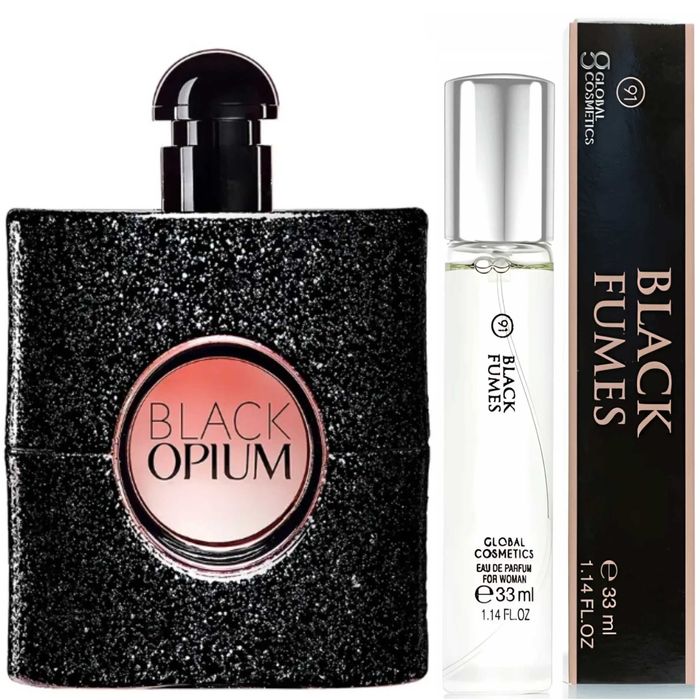 Zestaw BLACK OPIUM Perfumy damskie 85ml + 33ml
