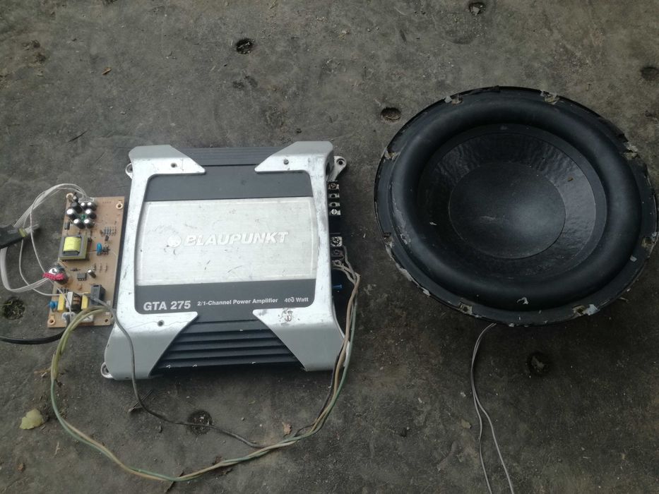 Усилитель и динамик