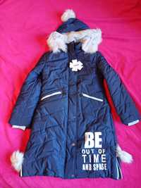 Зимнее пальто, зимняя курточка для девочки 10-12 лет