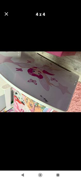 Łóżko dla dziewczynki 70 x 140cm