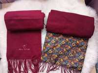 Шарф кашне пейслі,шарф класичний,шарф шовк і вовна,шарф альпака