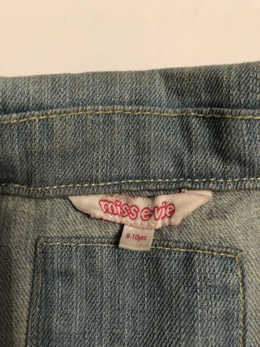 Bluza jeans krótka 9/10 lat