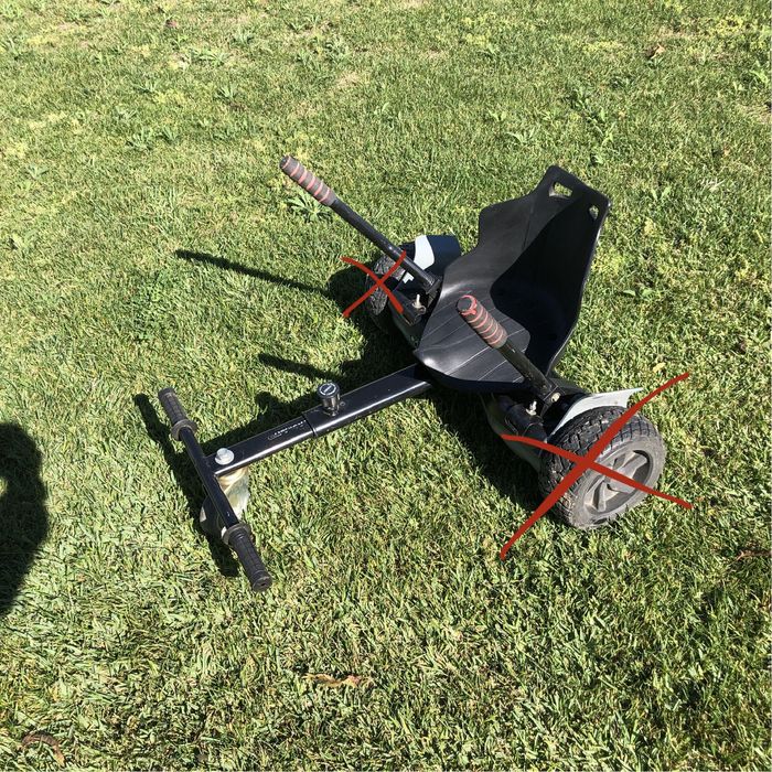 Carrinho para hoverboard