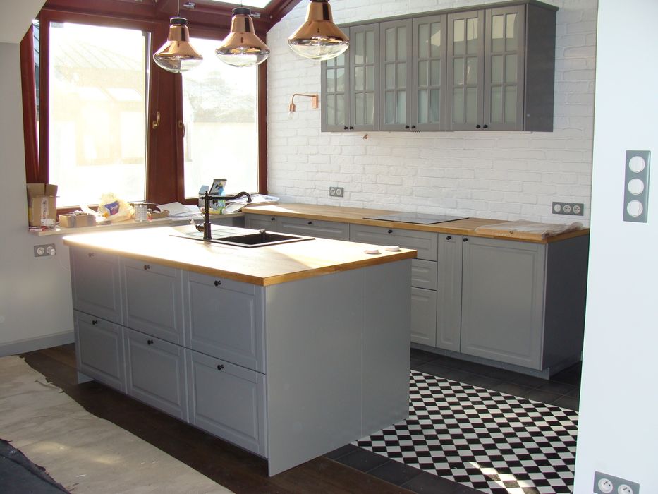 Ikea kuchnie montaż profesjonalnie AGD zmywarki blaty szafy PAX