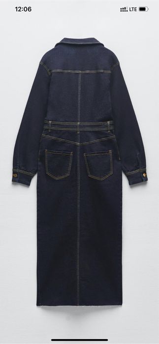Платье джинсовое ZARA