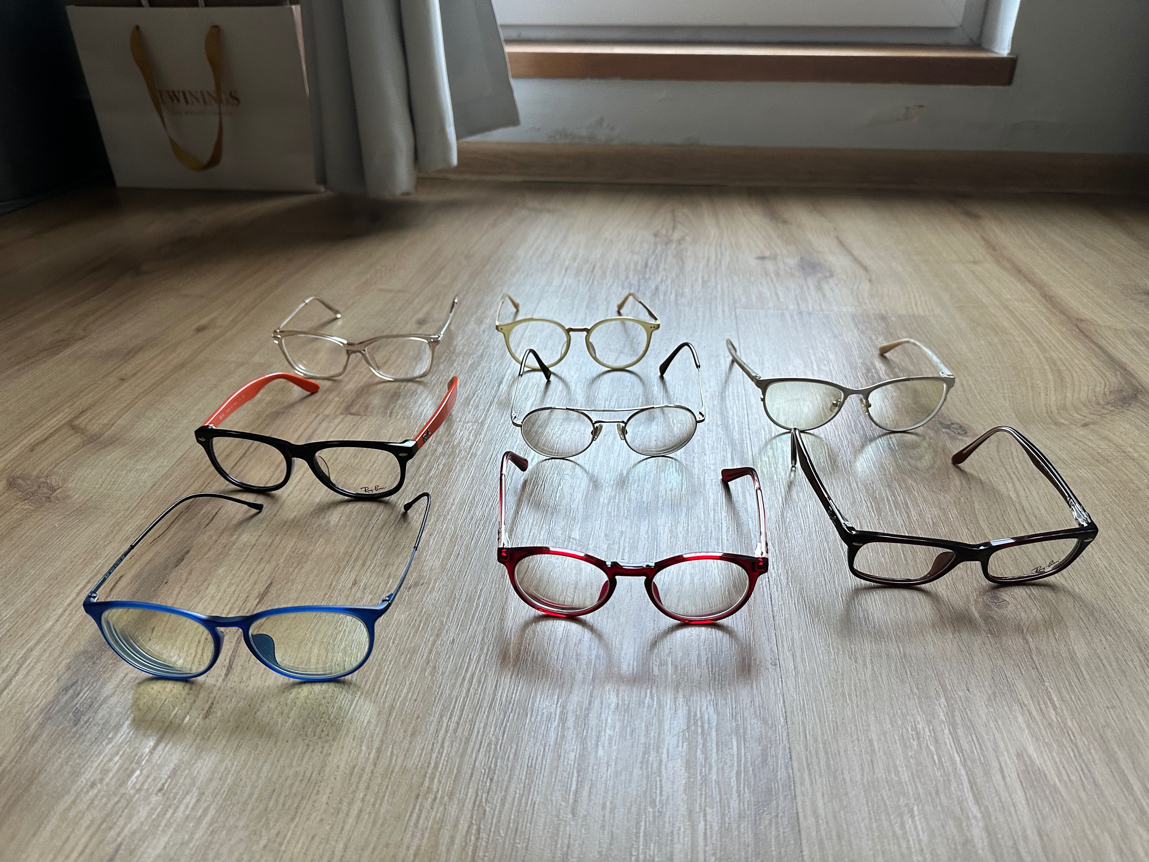 Pakiet 8 par oprawek okularowych damskich