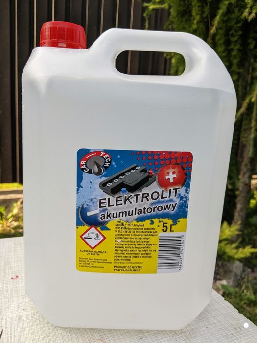 Електроліт акумуляторний польський 5л.