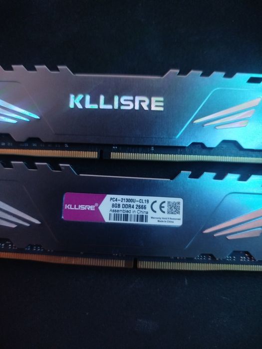 Продам оперативную память KILLISRE PC-21300U-CL19 8GB DDR4