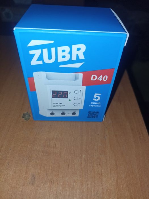 Реле напряжения Zubr d40