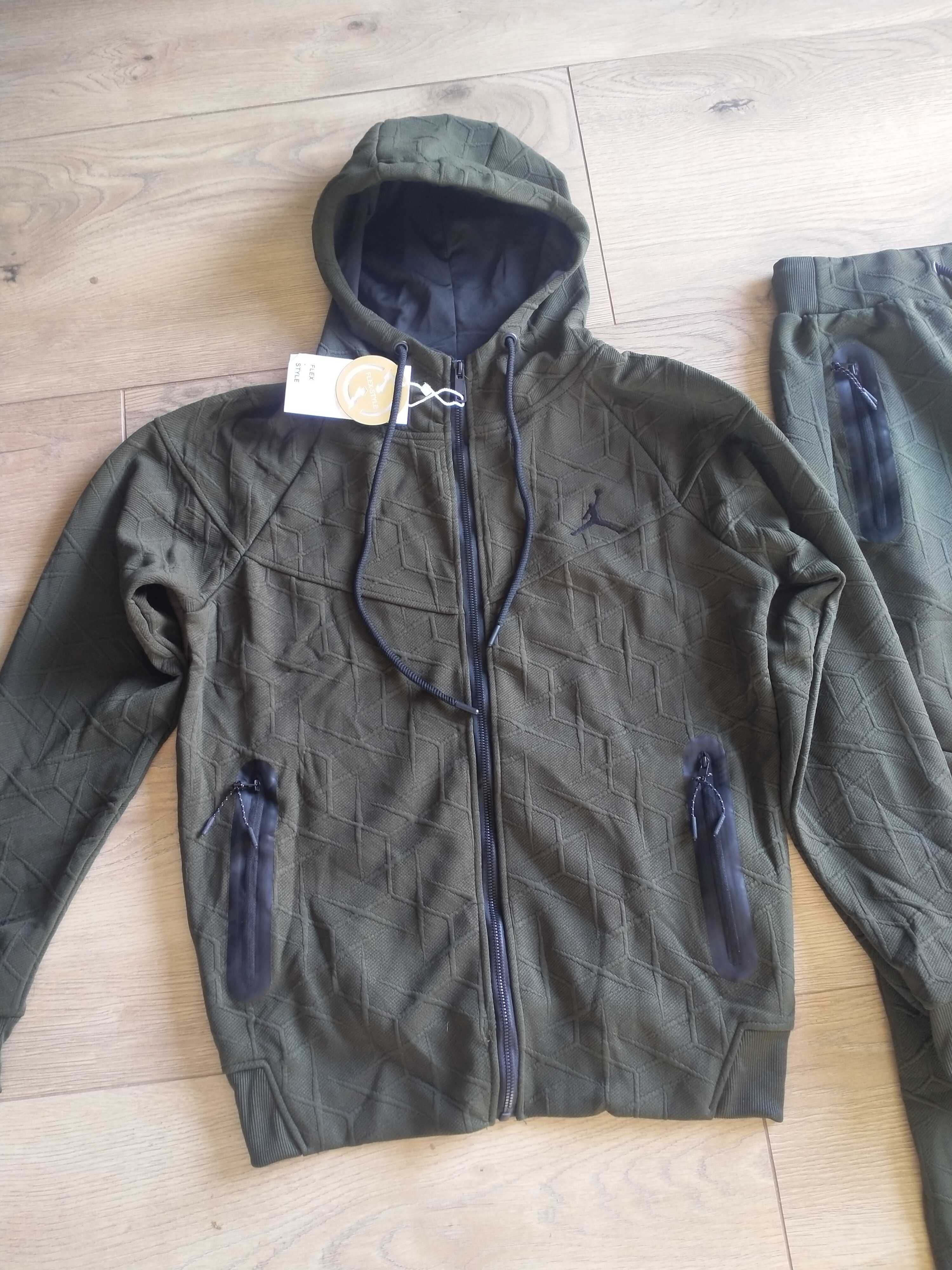 Dresy nowe Jordan rozmiar M kolor khaki