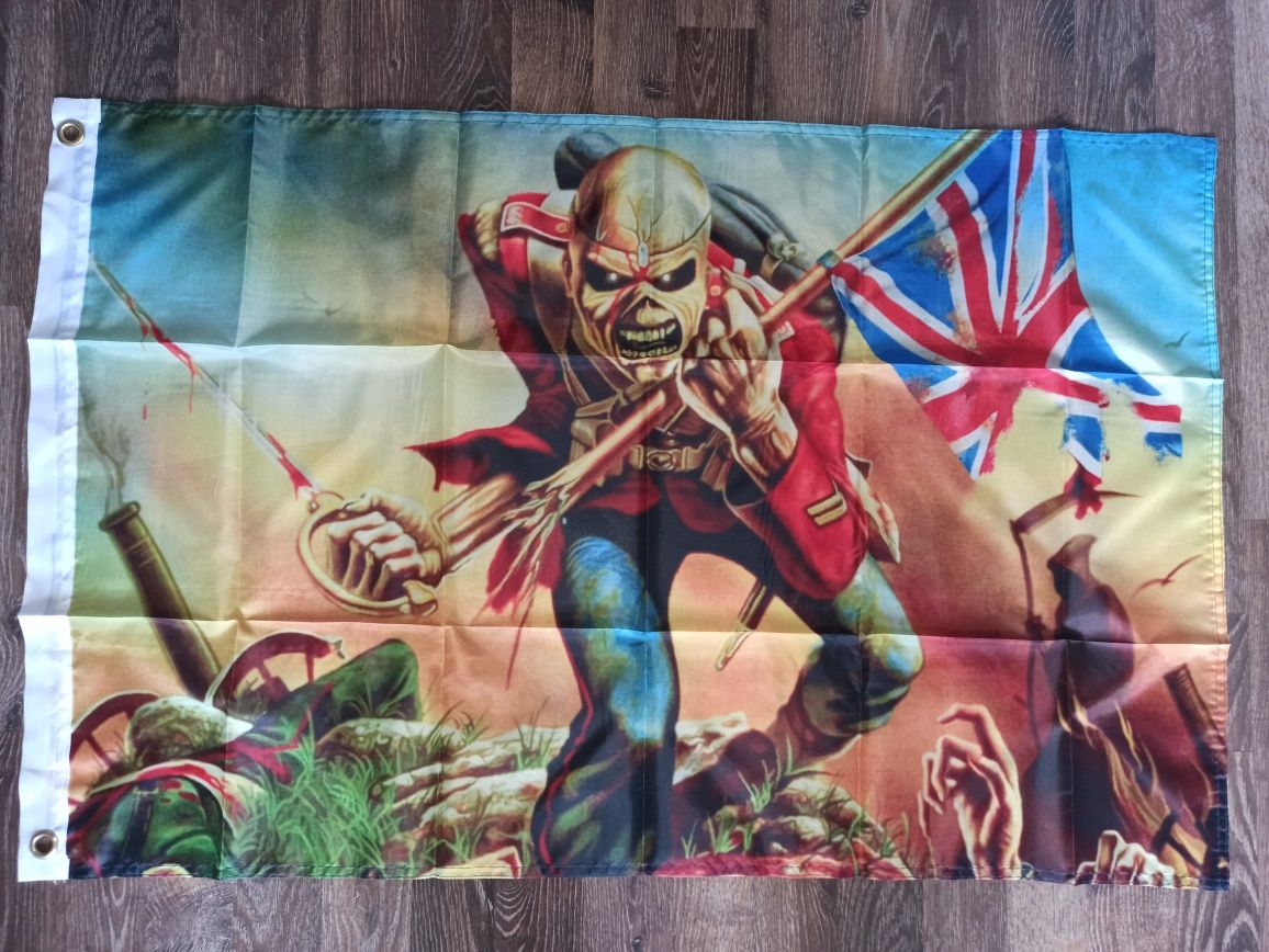 Nowa flaga Iron Maiden 60x90 cm rock loft bar club oldschool ozdoba