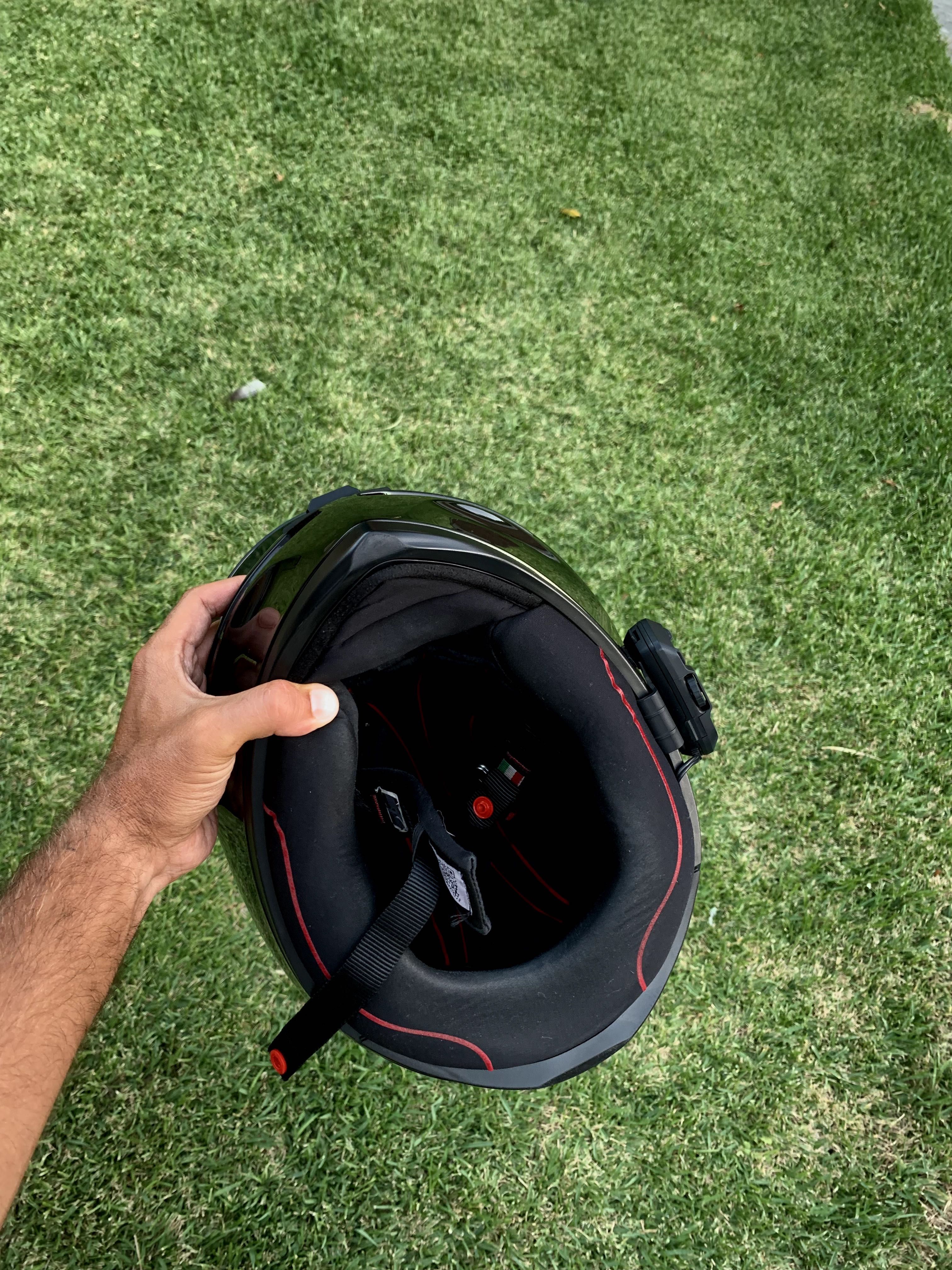 AGV K1 S Black M + Cardo