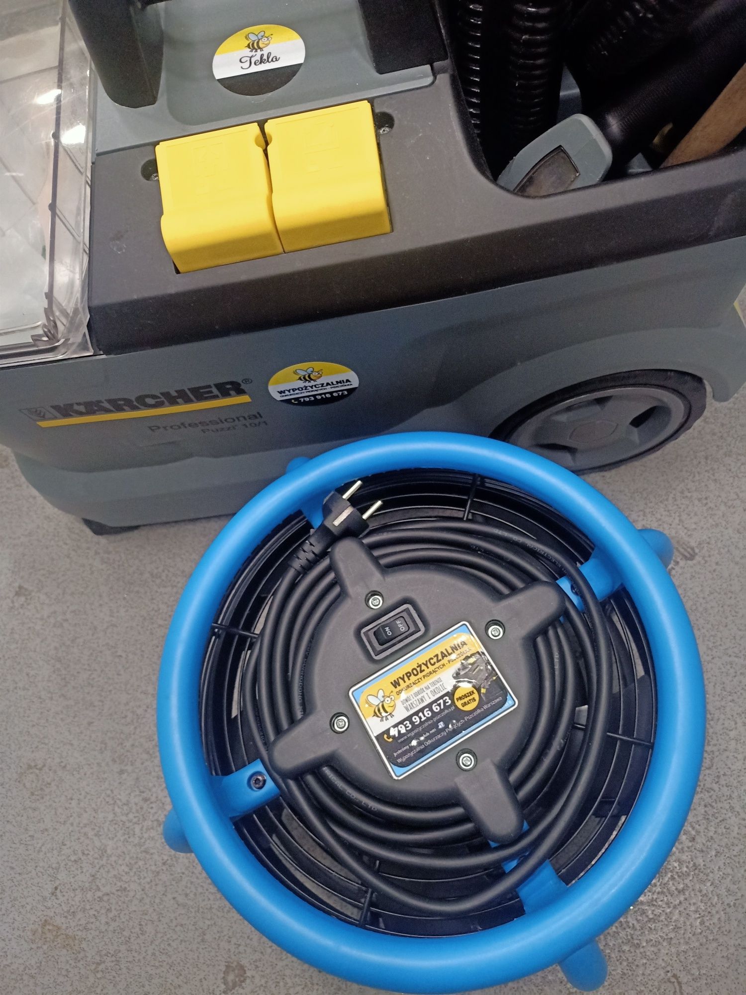 Wiatrak suszący Wynajem DRI-POD-OSUSZACZ