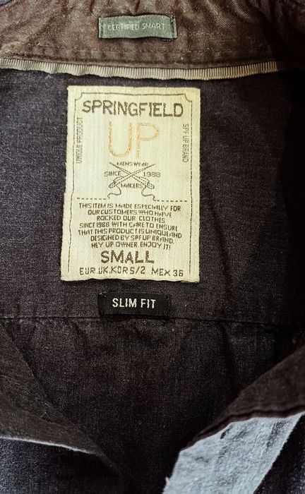 Camisa Springfield cinza escura