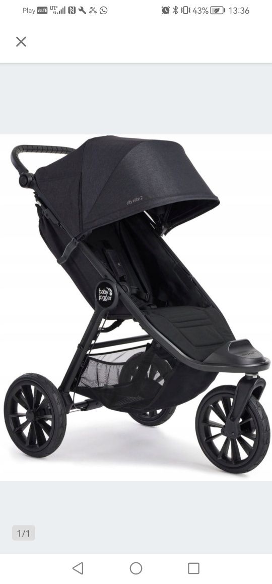 BABY JOGGER City Elite 2 wózek 2w1