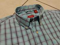 IZOD USA - NOWA! z LOGO Koszula Męska krótki rękaw rozmiar XL