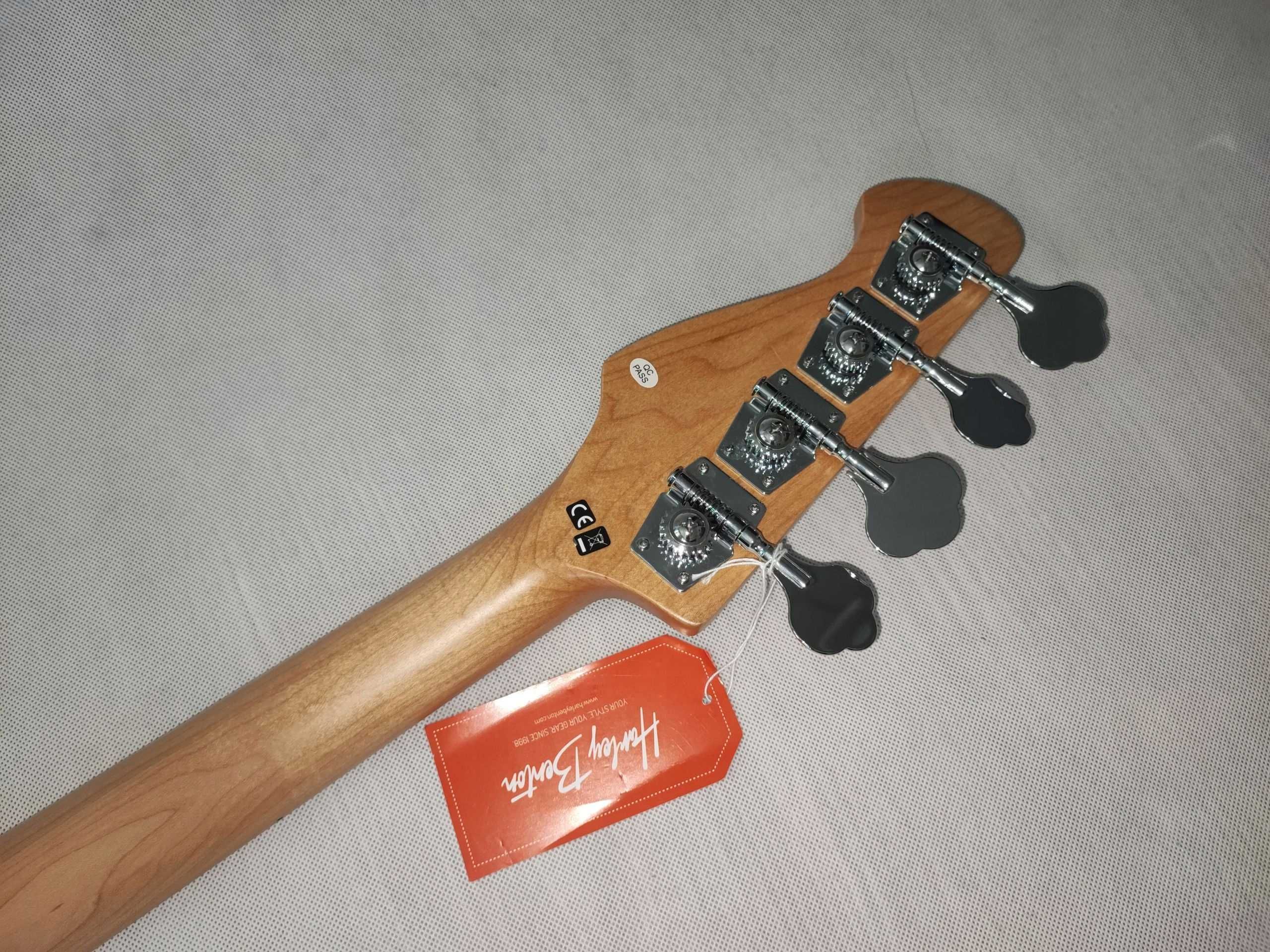 Harley Benton MB-4 Sunburst nowa GITARA BASOWA - USTAWIONA!