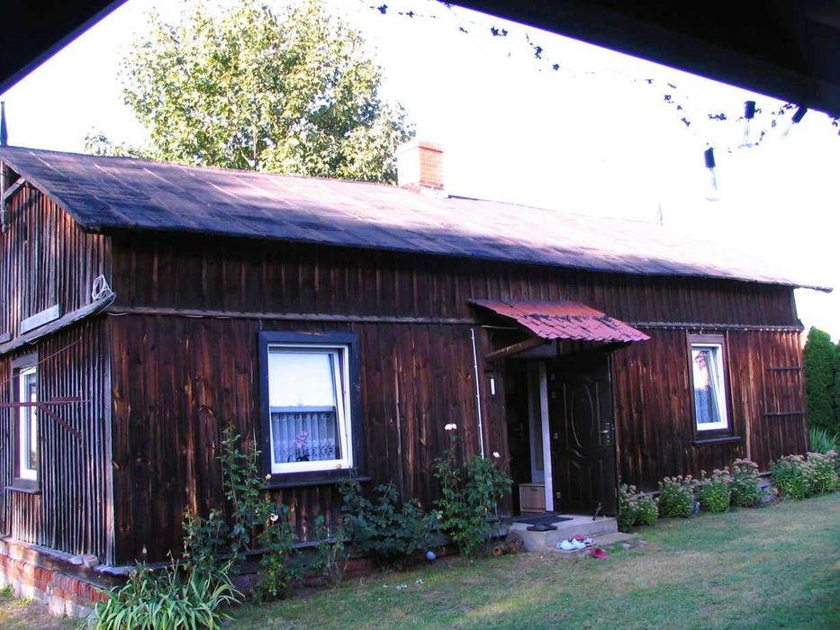 BEZ POŚREDNIKÓW Dom drewniany + kuchnia dzienna na działce 3300m