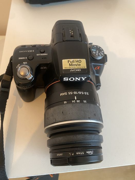 Camara sony alpha