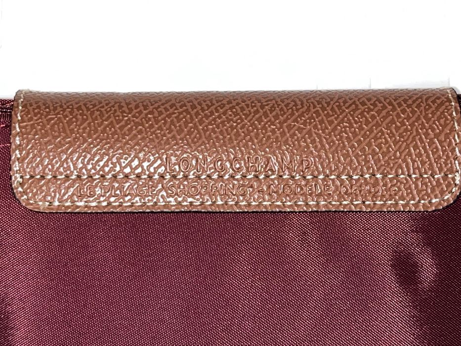 Longchamp Vermelho Vinho L