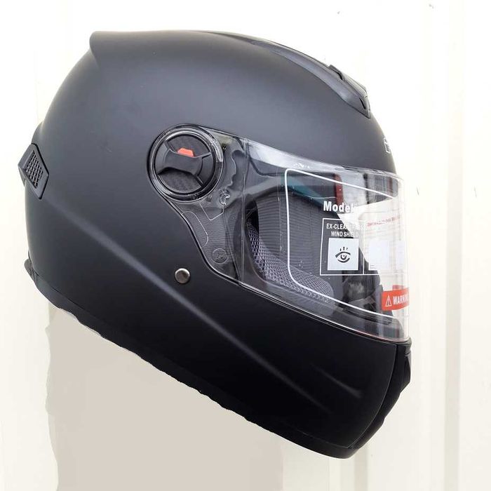 Мото шлем W Land Racing  с встроенными очками