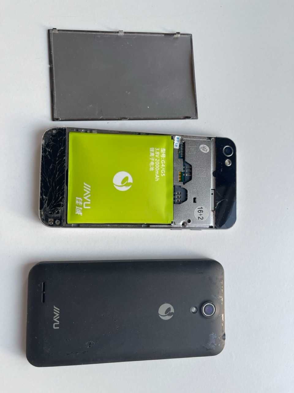 JIAYU JY-G5, JyG2 , smartfon, uszkodzenie
