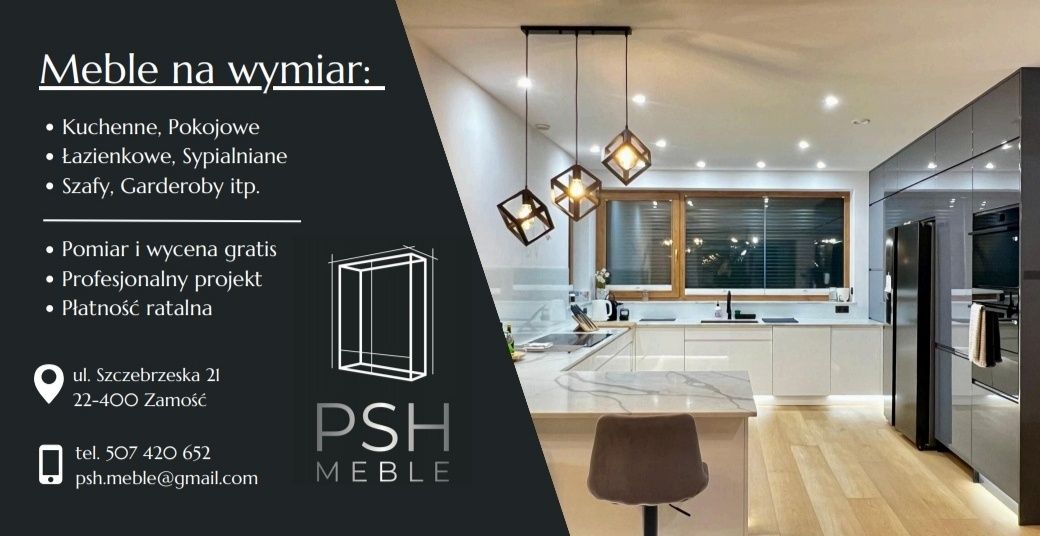 Meble na wymiar - projekt - pomiar- wykonanie