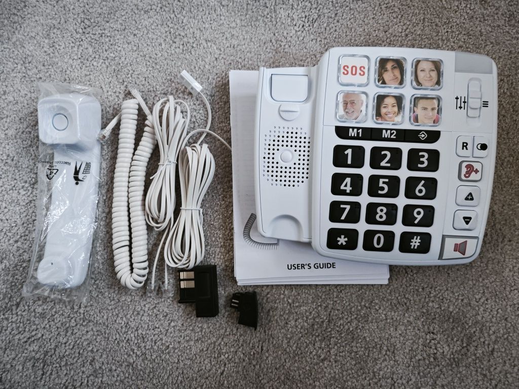 Telefon stacjonarny dla seniora Swissvoice Xtra1110