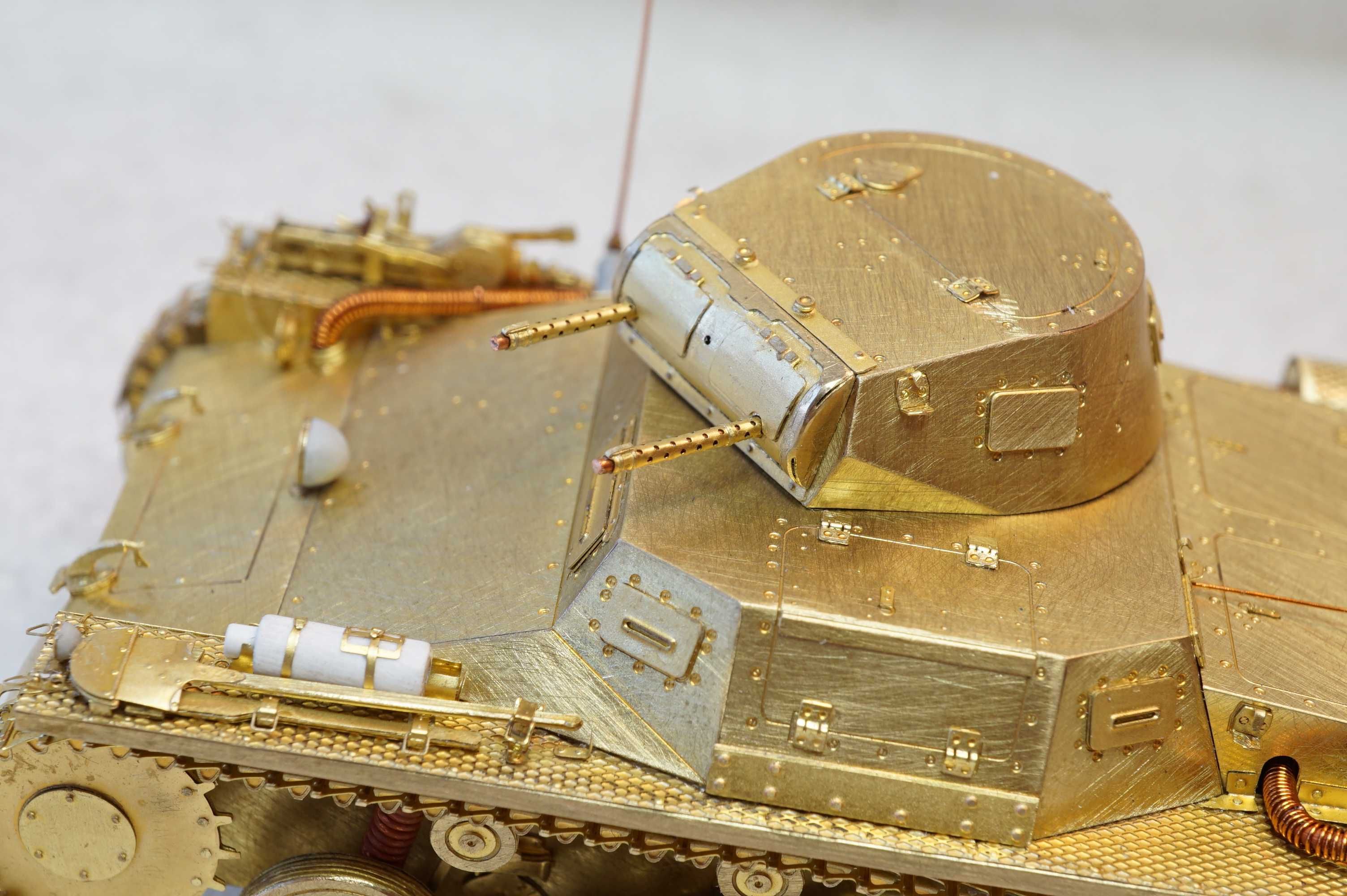 Panzer I Ausf.A-model z blachy!!!