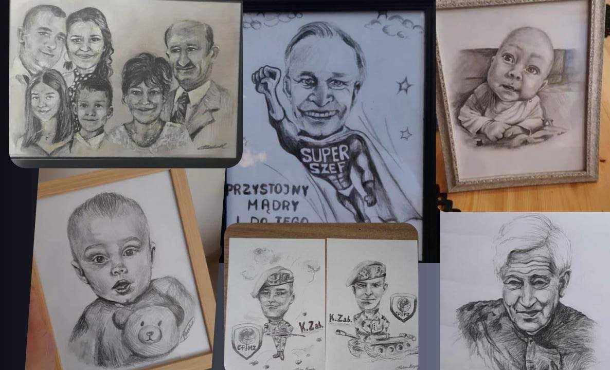 Obrazy na zamówienie – portrety, abstrakcje | Ręcznie malowane