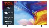 Telewizor TCL 75P639: 4K UHD Bluetooth, Wi-Fi, DLNA, Android TV