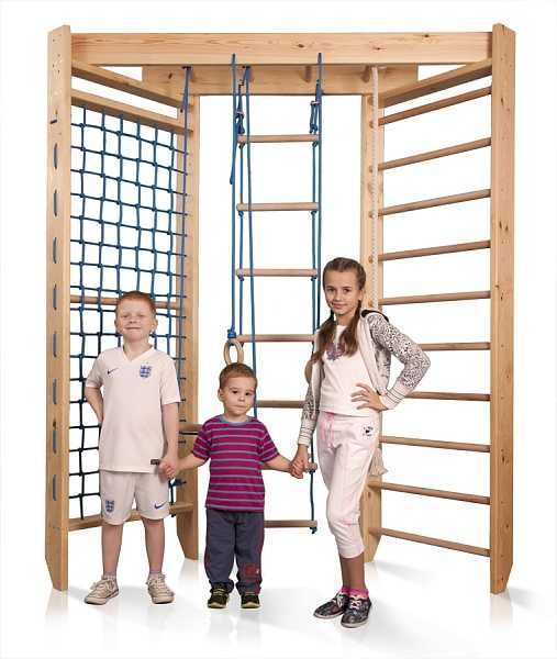 Спортивна стінка шведська  для дітей, куточок