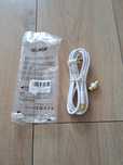 Kabel satelitarny HDTV kątowy 90 stopni 9,5 mm RF 2m