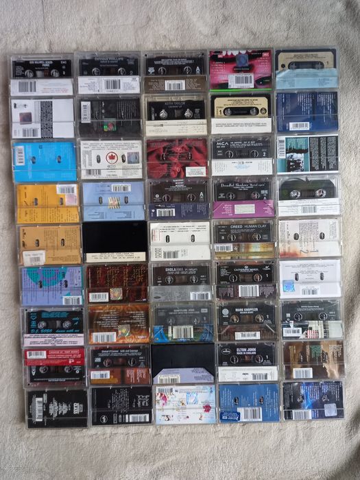 Kaseta magnetofonowa-muzyka zagraniczna