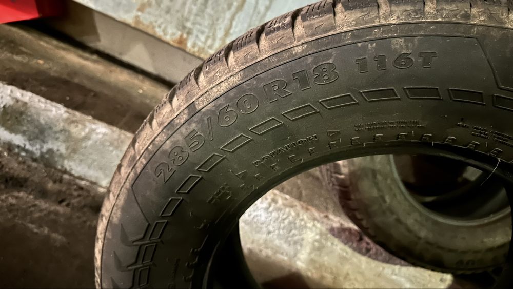 Продам зимнюю резину с крузака