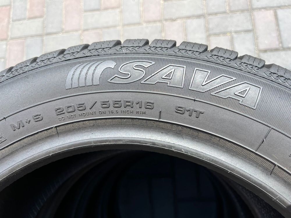 Шини 205/55 R16 Sava Eskimo S3 резина бу зима