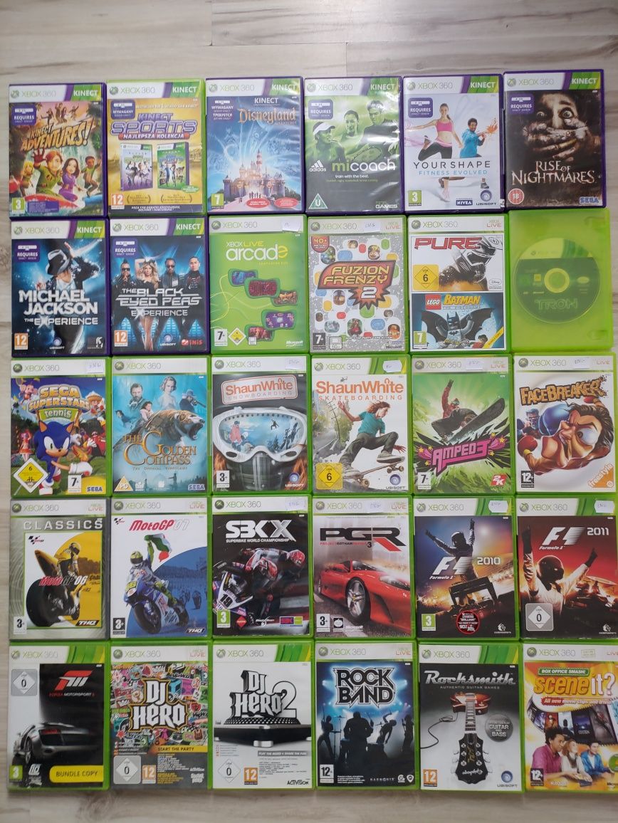 Gry Xbox 360 oryginalne od 15 zł