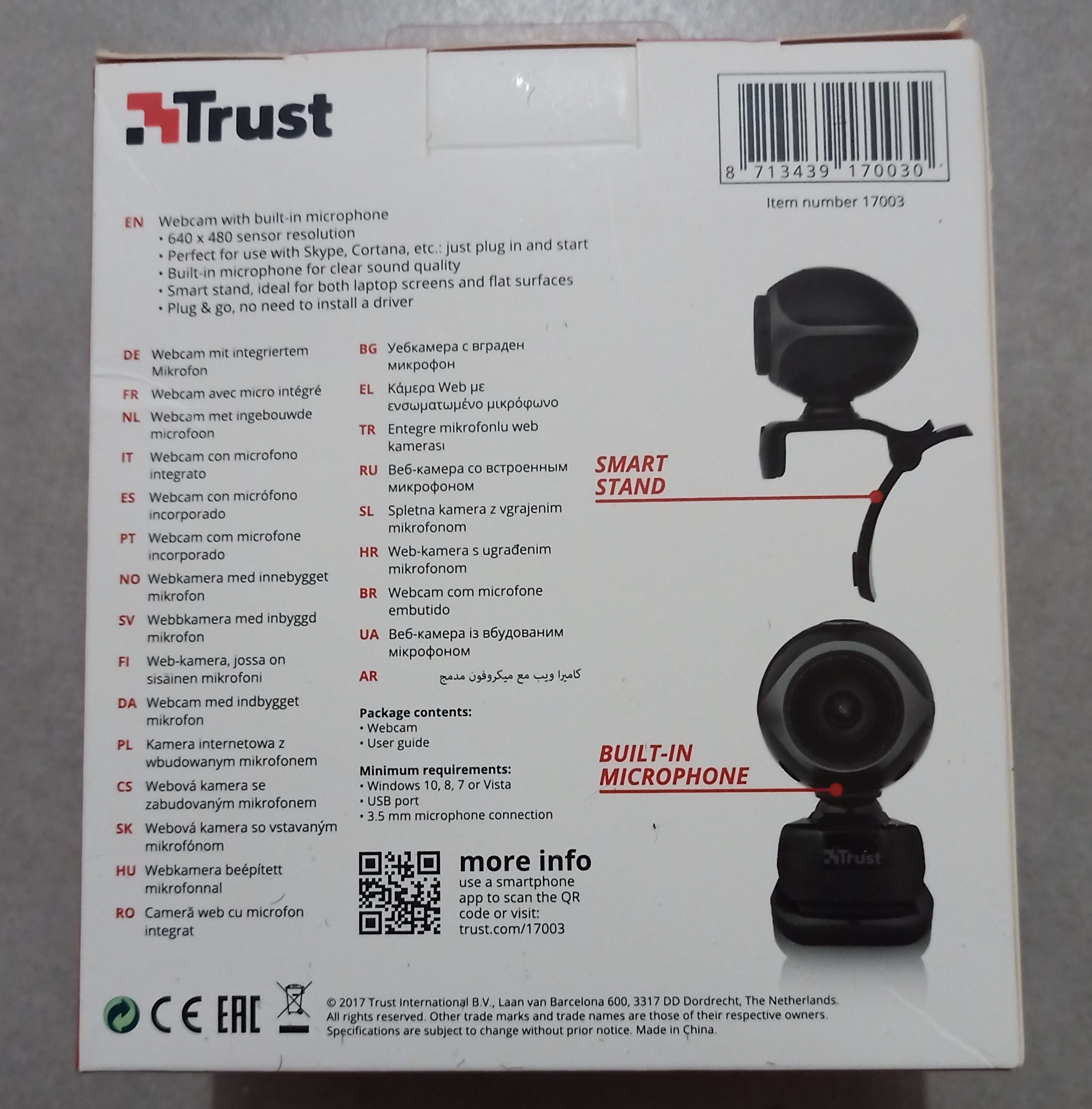 Web-Cam Trust Exis Nova