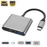 Перехідник Type-C на HDMI USB 3.0, адаптер