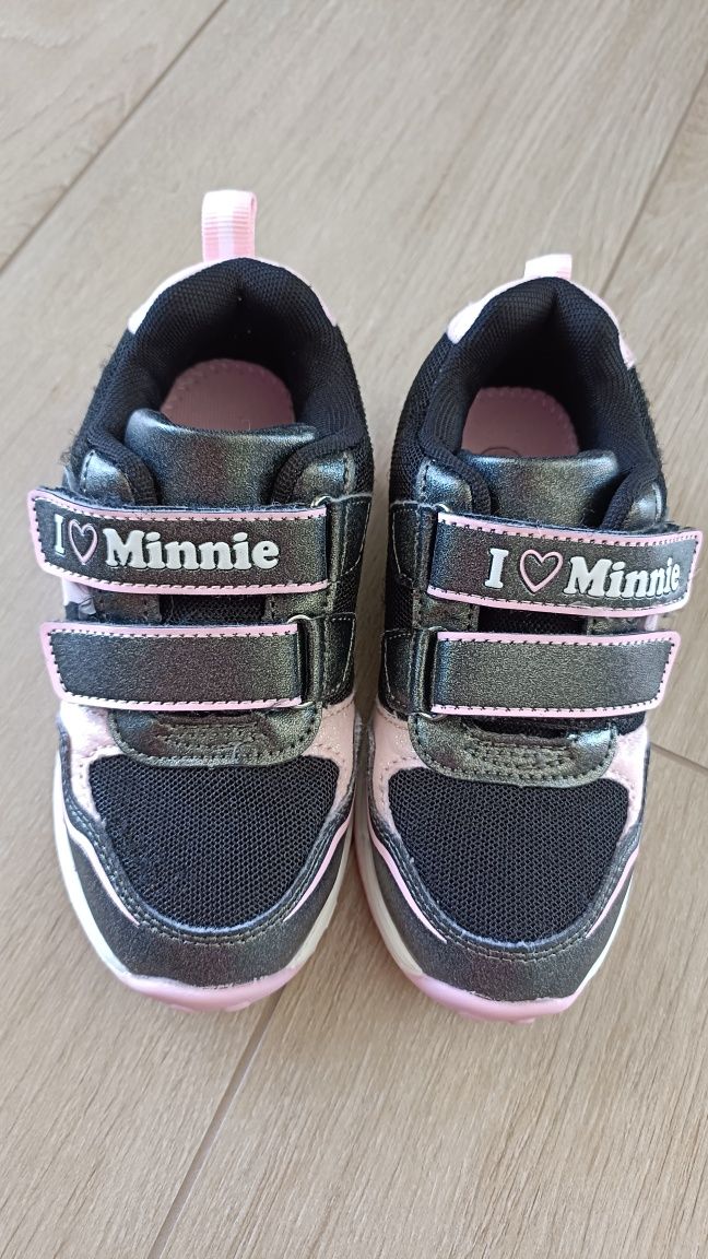 Buty adidasy półbuty świecące 29 (28) dziewczynka Minnie Mouse