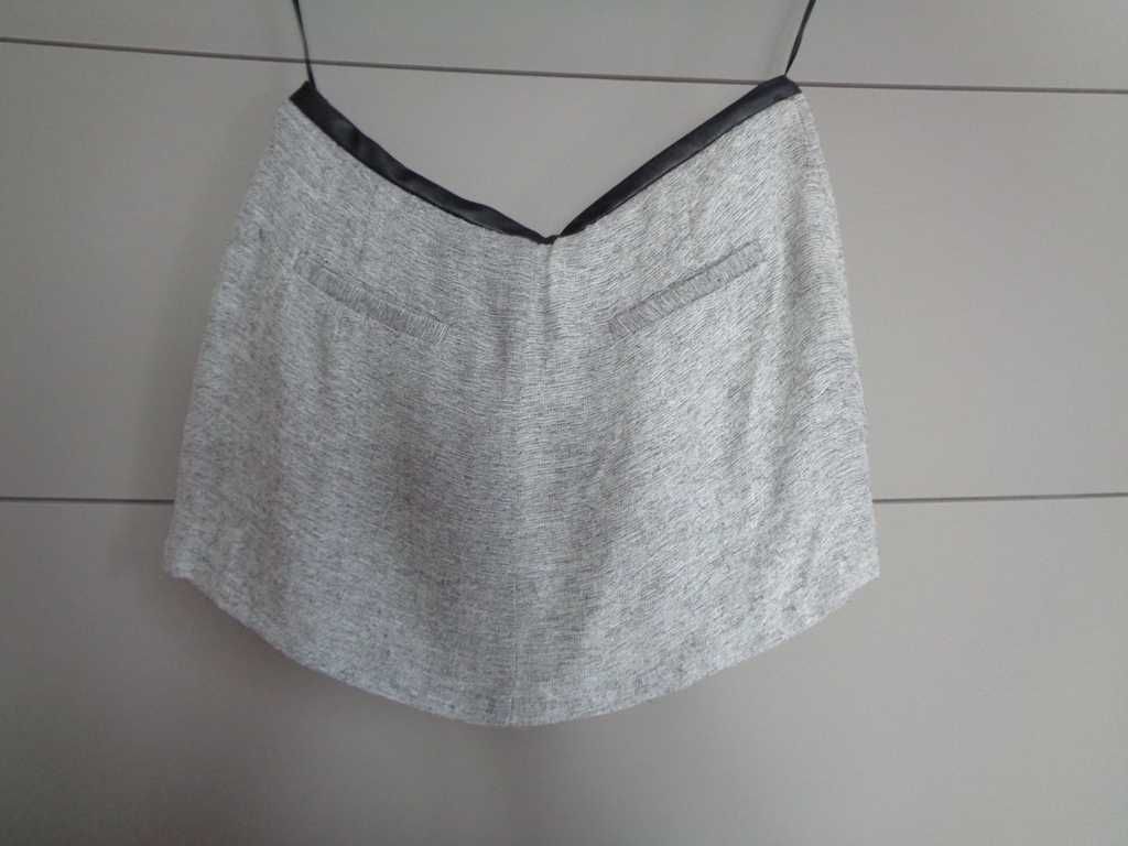 Spódnica szara Pull&Bear mini r. 38 / M