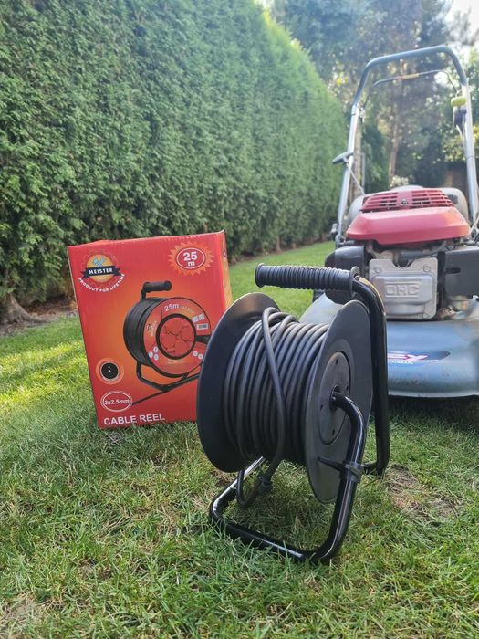 Przedłużacz bębnowy Krischner 25m – solidny i wygodny